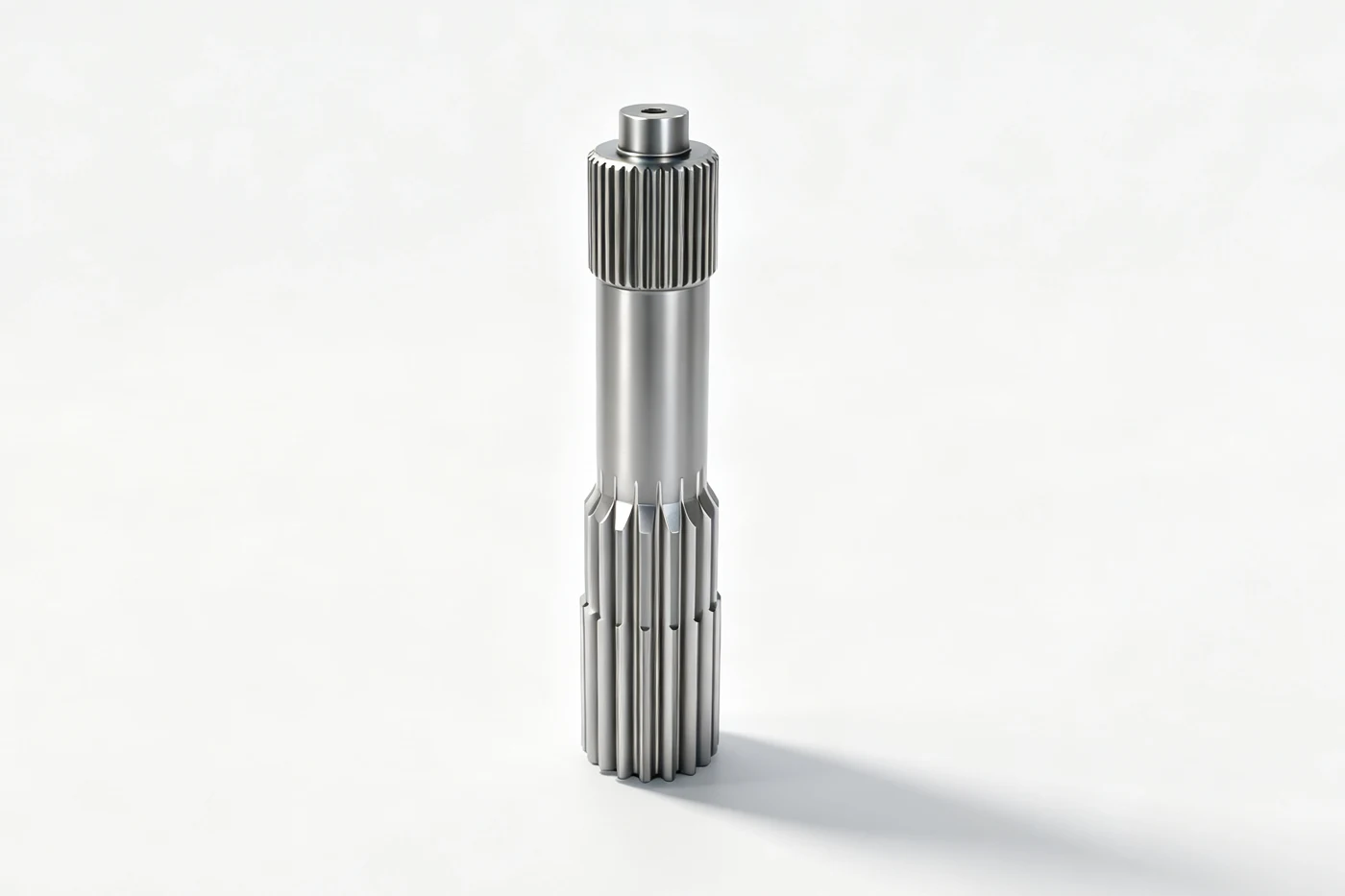 Agricultural spline shaft