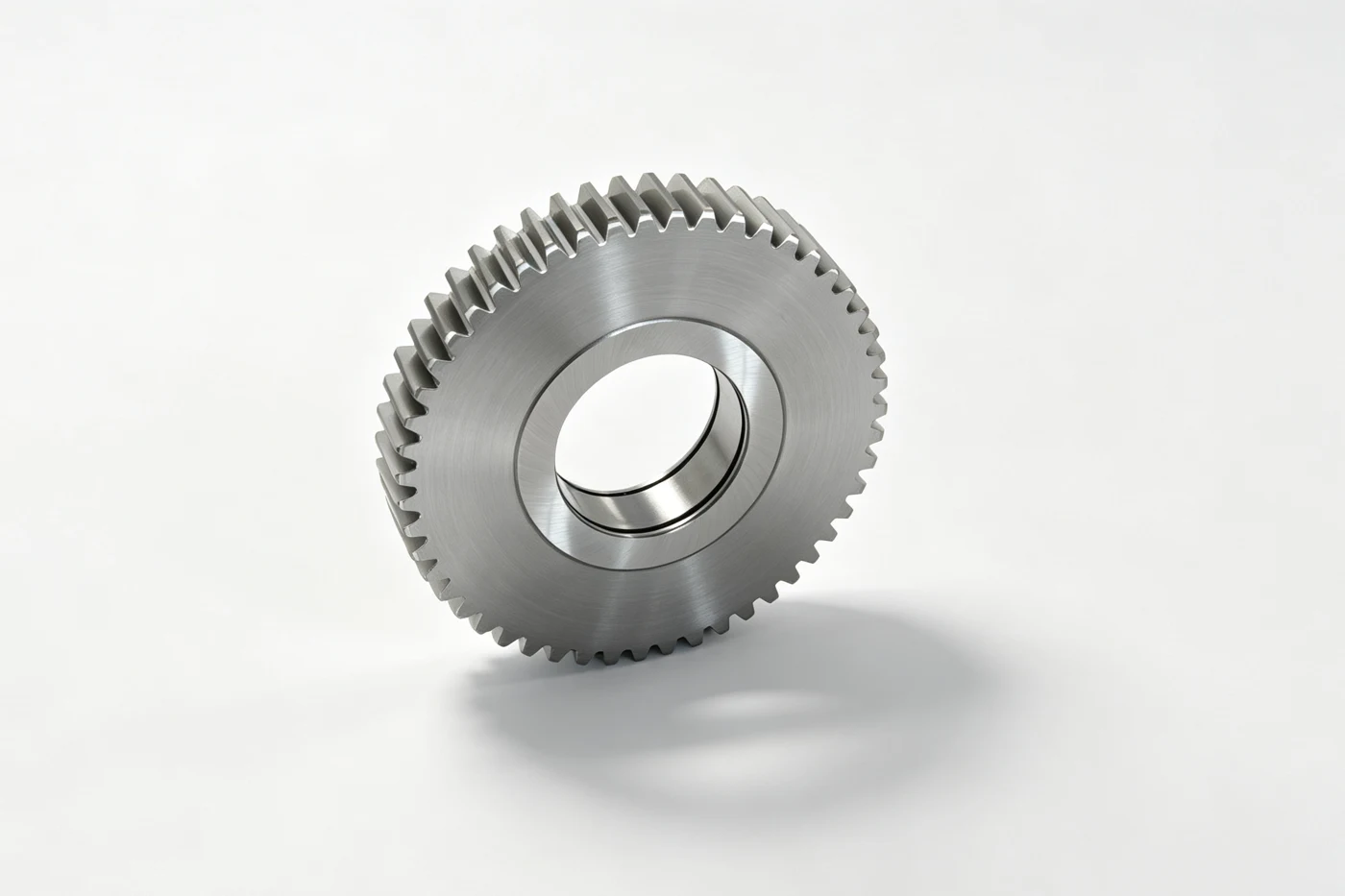 Compact straight-tooth reducer gear