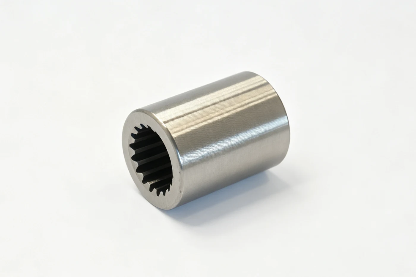 Spline connecting sleeve